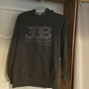 BBB Big Baller Brand Black on Black Hoodie